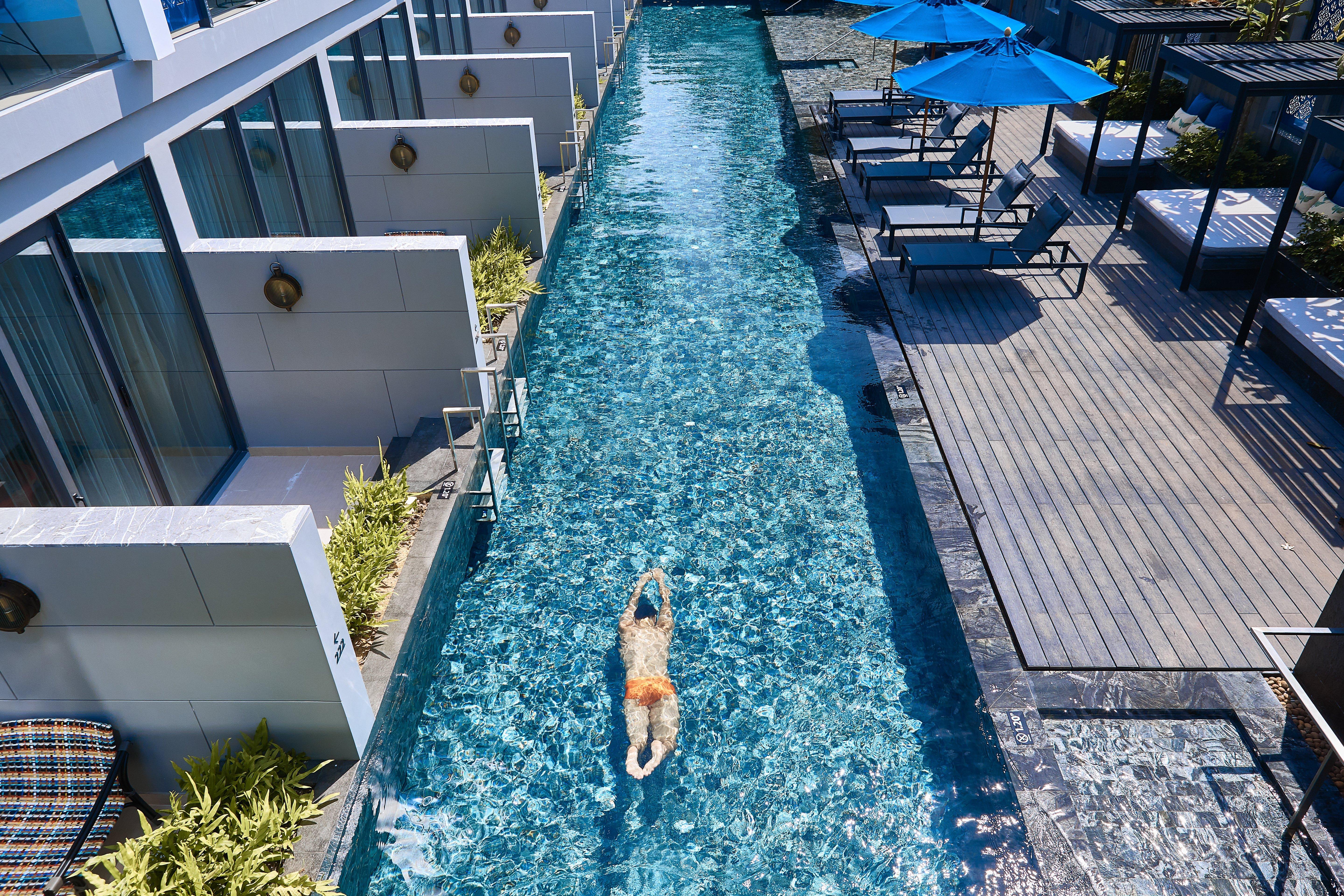 Hotel Indigo Phuket Patong By Ihg Екстериор снимка A lap pool